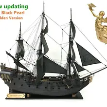 ZHL The Black Pearl Golden Version 2021 Wood Model Ship Kit 31 Inch