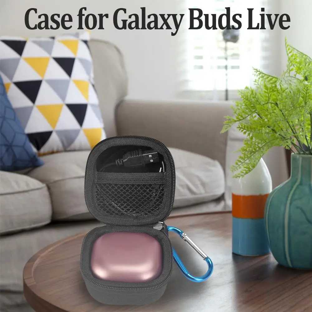 Сумка для хранения viugream, портативная, на молнии, для Galaxy Buds Live, защитный чехол для наушников
Сумка для хранения viugream, портативная, на молнии, для Galaxy Buds Live, защитный чехол для наушников