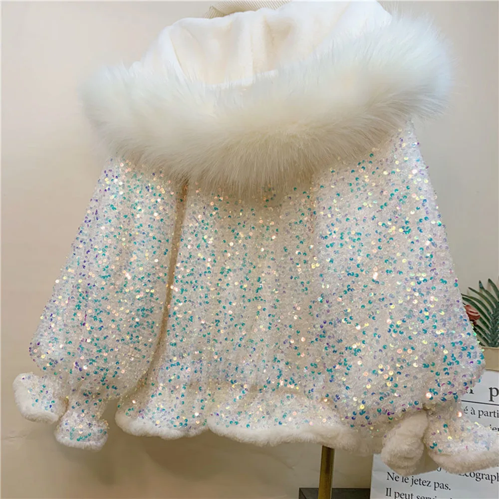 2021 Winter Jacket Women New Korean Style Hooded Sequins Padded Coat Women Plus Size Loose Add Cotton To Thicken Female Jacket
2021 Winter Jacket Women New Korean Style Hooded Sequins Padded Coat Women Plus Size Loose Add Cotton To Thicken Female Jacket