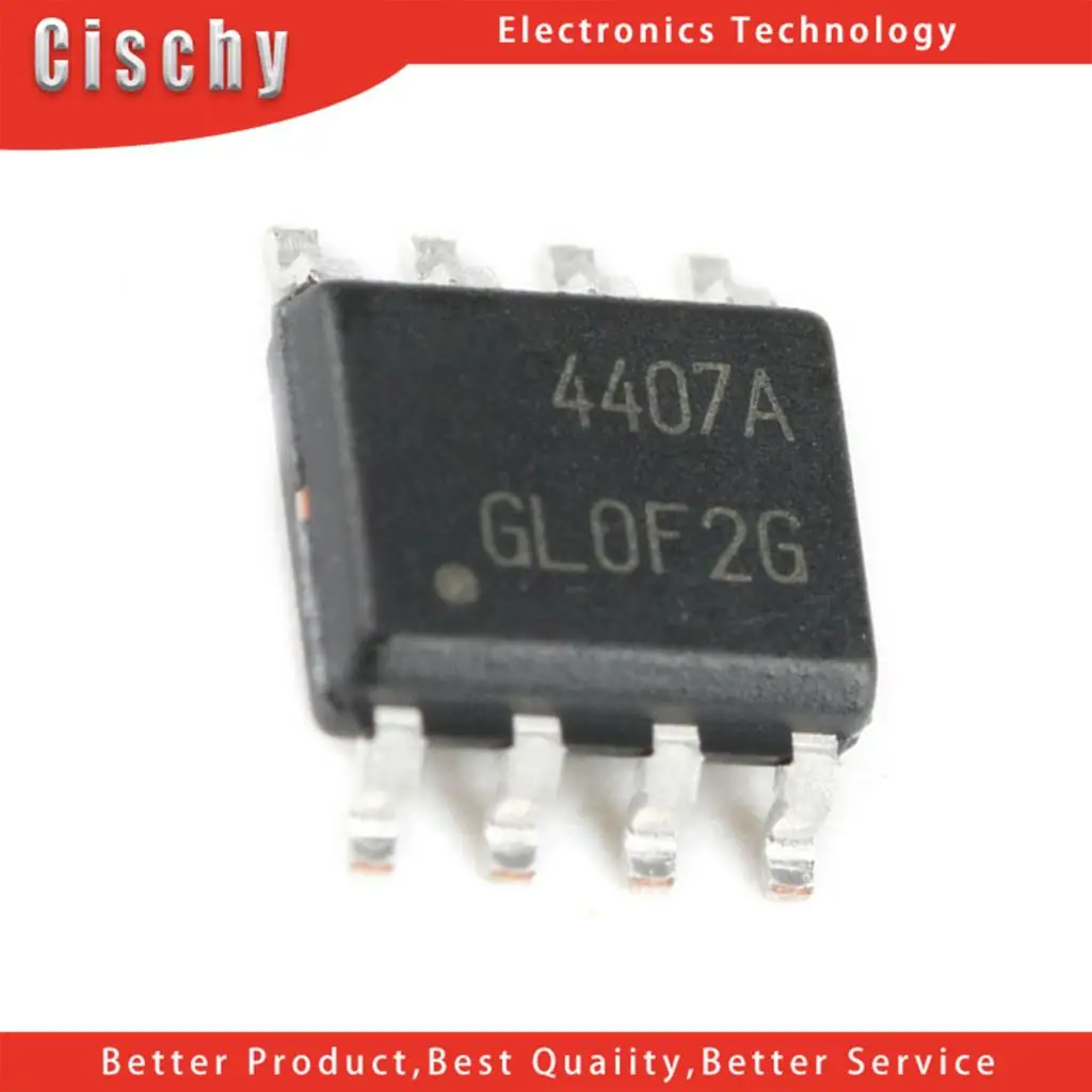 5 шт./лот AO4407 4407 AO4407A 4407A MOSFET лапками углублением SOP-8 новый оригинальный в наличии
5 шт./лот AO4407 4407 AO4407A 4407A MOSFET лапками углублением SOP-8 новый оригинальный в наличии