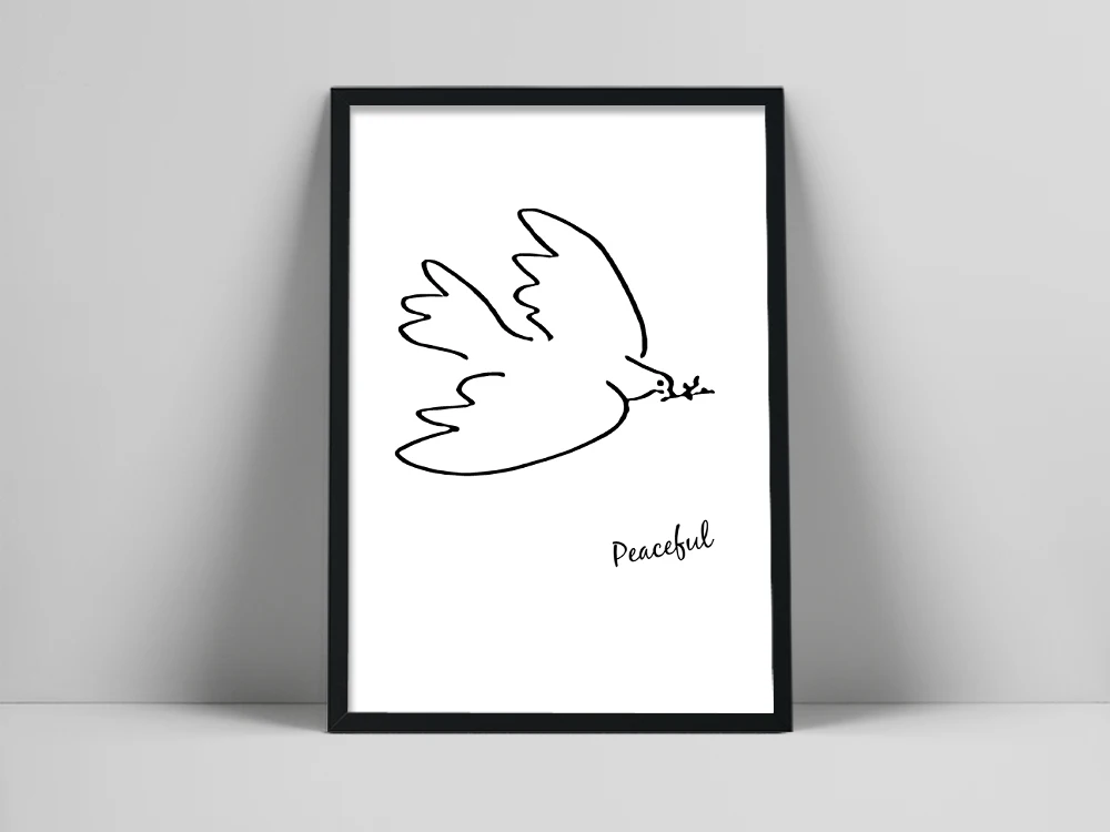 Pablo Picasso Pigeon poster, Picasso pigeon sketch, Picasso dog print, Minimalistic art, Black and white, Art Museum printange
Pablo Picasso Pigeon poster, Picasso pigeon sketch, Picasso dog print, Minimalistic art, Black and white, Art Museum printange