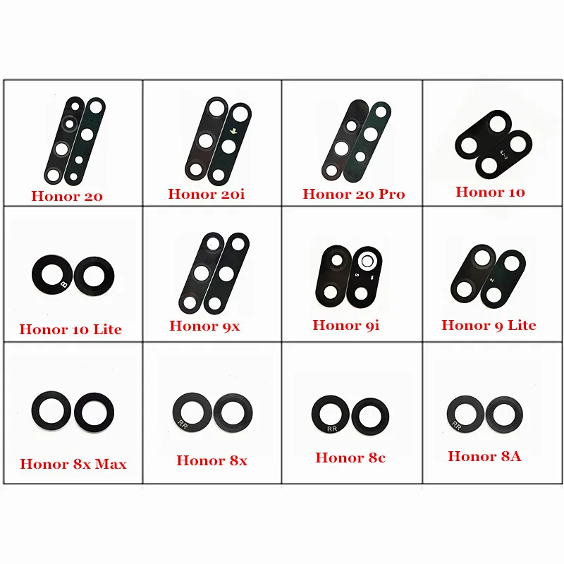 Rear Back Camera Glass Lens with Sticker for For Huawei Honor 8A 8C 8X Max 10 9i 9x 9 Lite 20i 20 Pro
Rear Back Camera Glass Lens with Sticker for For Huawei Honor 8A 8C 8X Max 10 9i 9x 9 Lite 20i 20 Pro