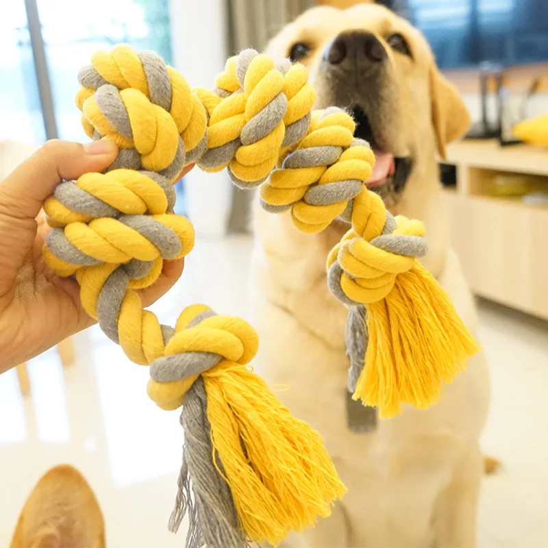 Bite resistant pet toy cotton rope cleaning teeth tooth rope bone dog cat cat toy interactive pet supplies pet accessories
Bite resistant pet toy cotton rope cleaning teeth tooth rope bone dog cat cat toy interactive pet supplies pet accessories