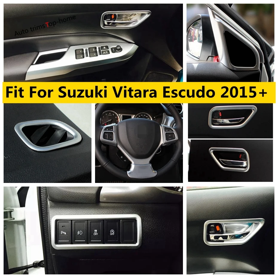 Аксессуары для Suzuki Vitara 2015 2020 руль Шестерни/подлокотник окно Лифт накладка
