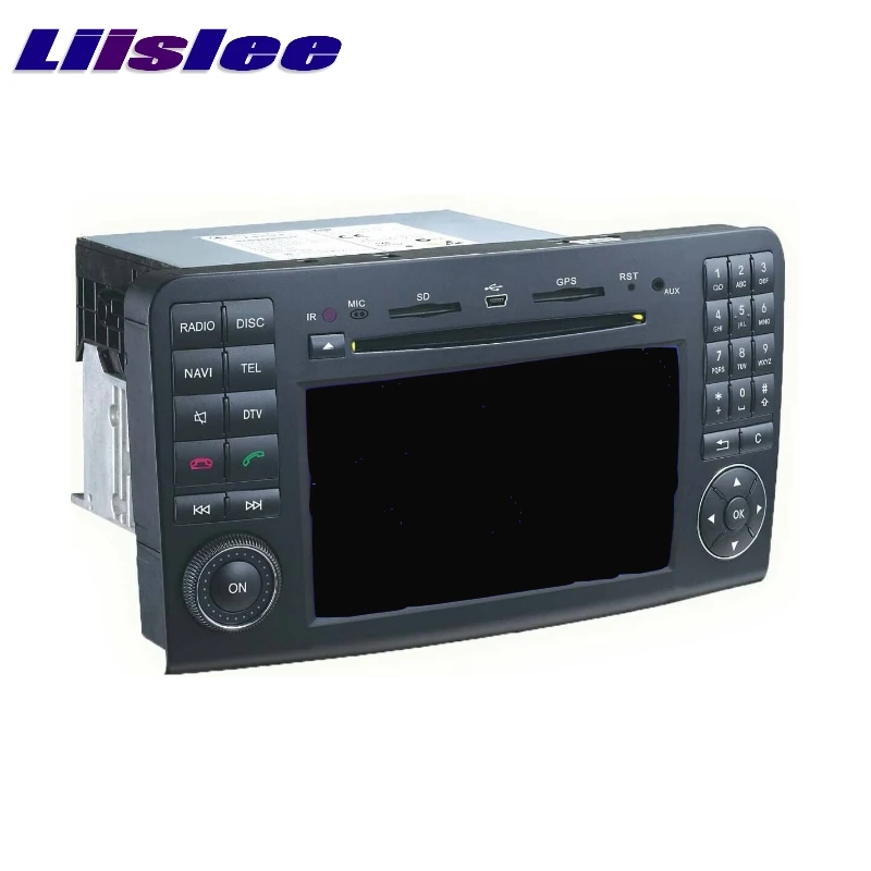 Для Mercedes Benz ML MB W164 2005 ~ 2013 LiisLee Автомобильный мультимедийный ТВ DVD GPS аудио Hi-Fi Радио
