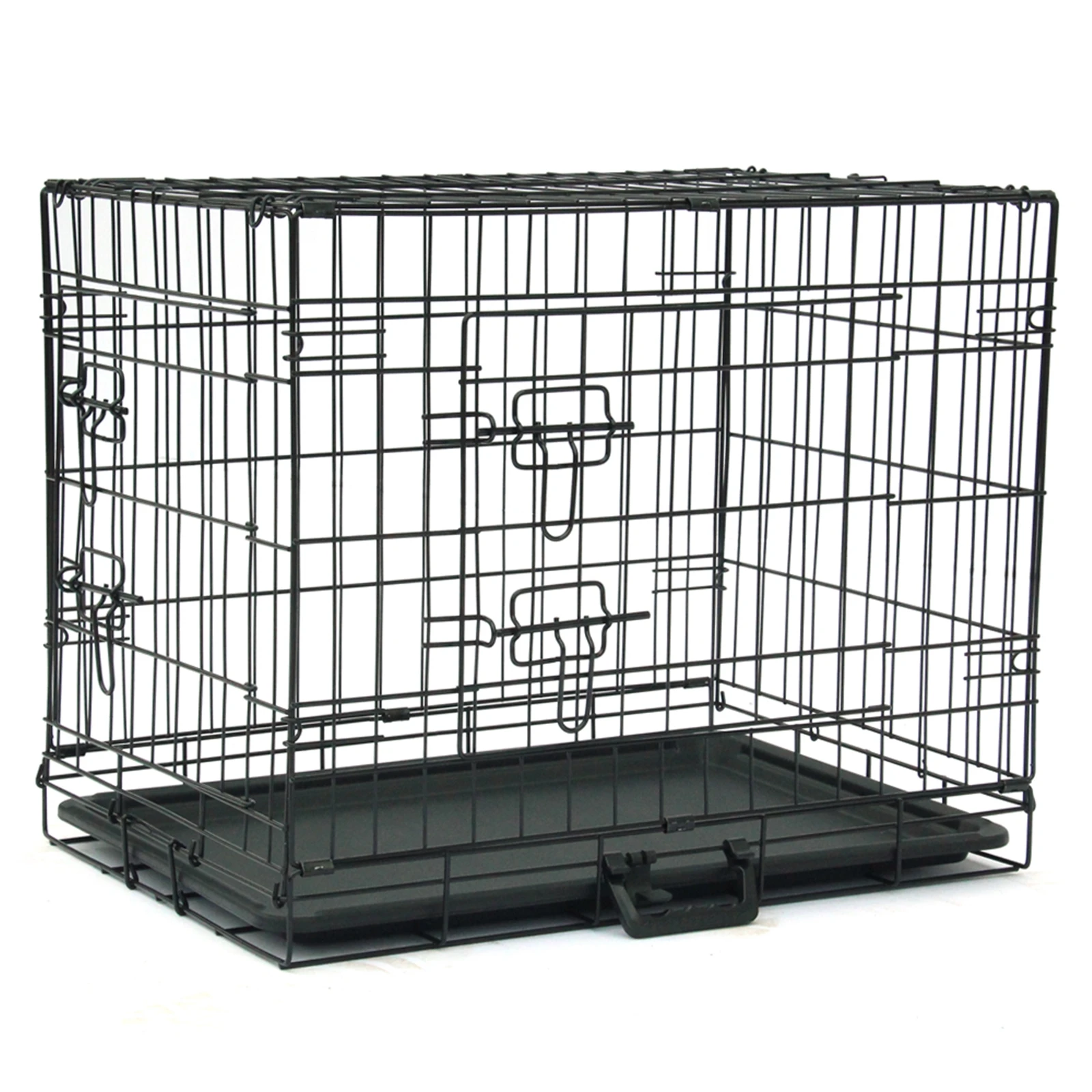 US Warehouse 24" Pet Kennel Cat Dog Folding Steel Crate Animal Playpen Wire Metal Living House 
US Warehouse 24" Pet Kennel Cat Dog Folding Steel Crate Animal Playpen Wire Metal Living House