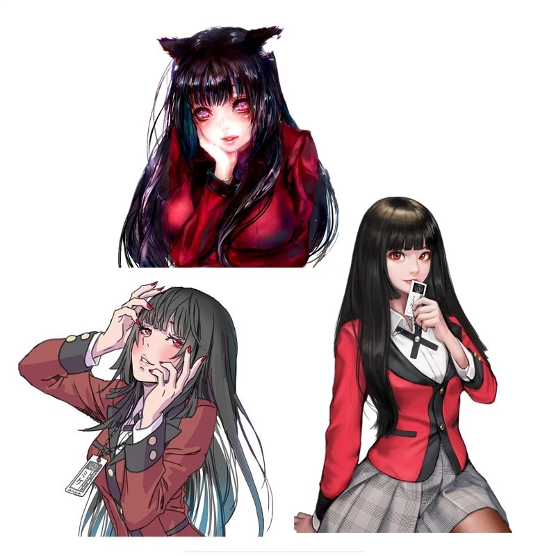Anime Girls Car Sticker Kakegurui Jabami Yumeko Car Body Window Motorcycle Waterproof Sunscreen PVC Figure Decal
Anime Girls Car Sticker Kakegurui Jabami Yumeko Car Body Window Motorcycle Waterproof Sunscreen PVC Figure Decal