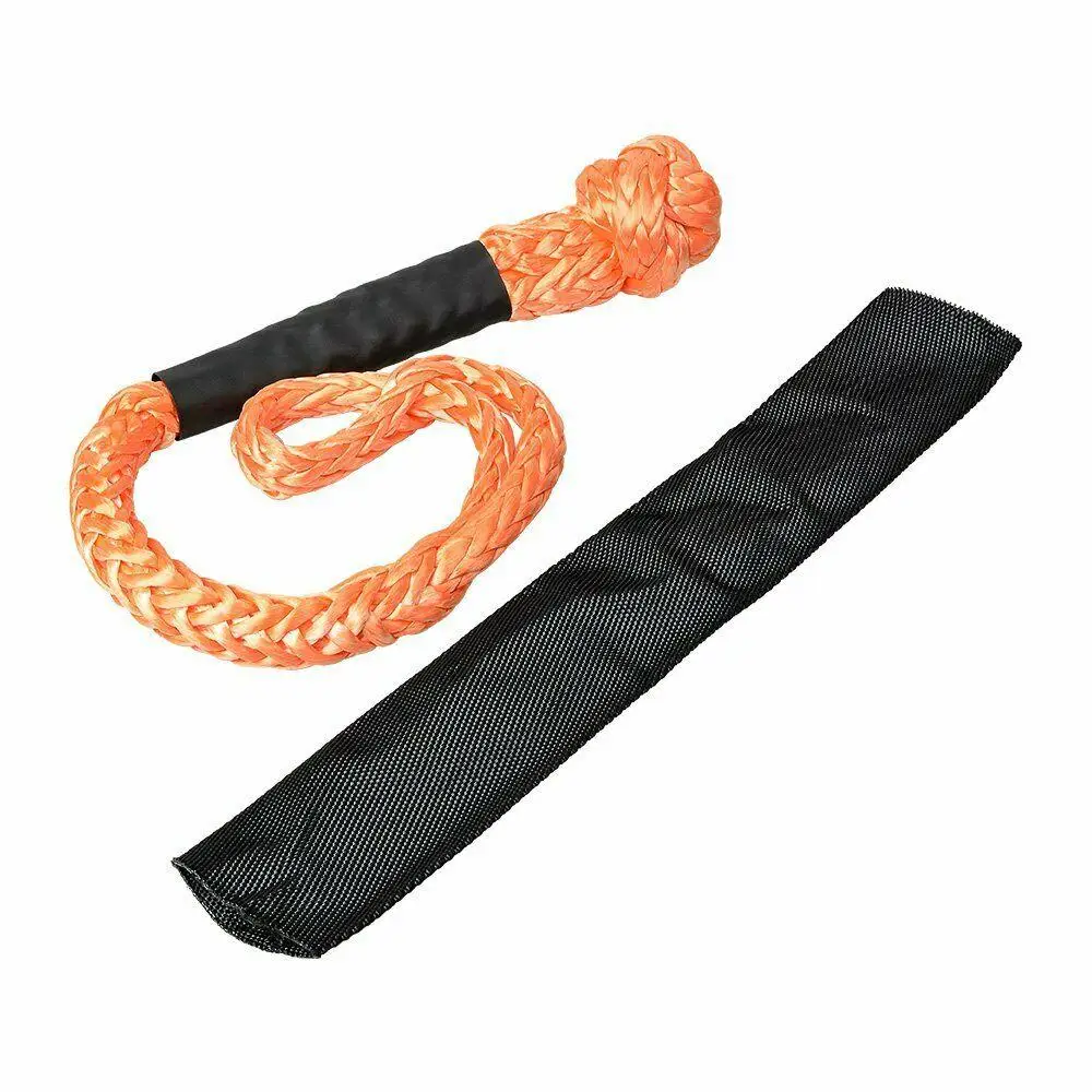 2pcs soft shackle Synthetic Rope 38000lbs Trailer Pull Rope Off-Road Recovery Car tow strap for ATV UTV truck pickup recovery
2pcs soft shackle Synthetic Rope 38000lbs Trailer Pull Rope Off-Road Recovery Car tow strap for ATV UTV truck pickup recovery