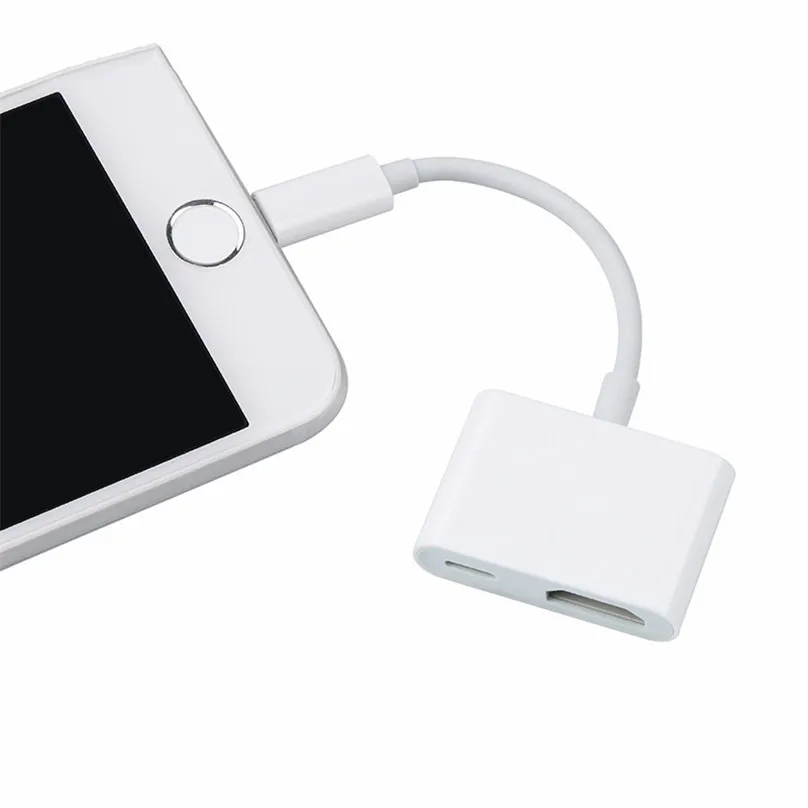8 контактный HDMI кабель для Iphone к HDTV TV адаптер цифровой AV 1080P iPad Pro Air iPhone X Xs Max XR 7 Plus