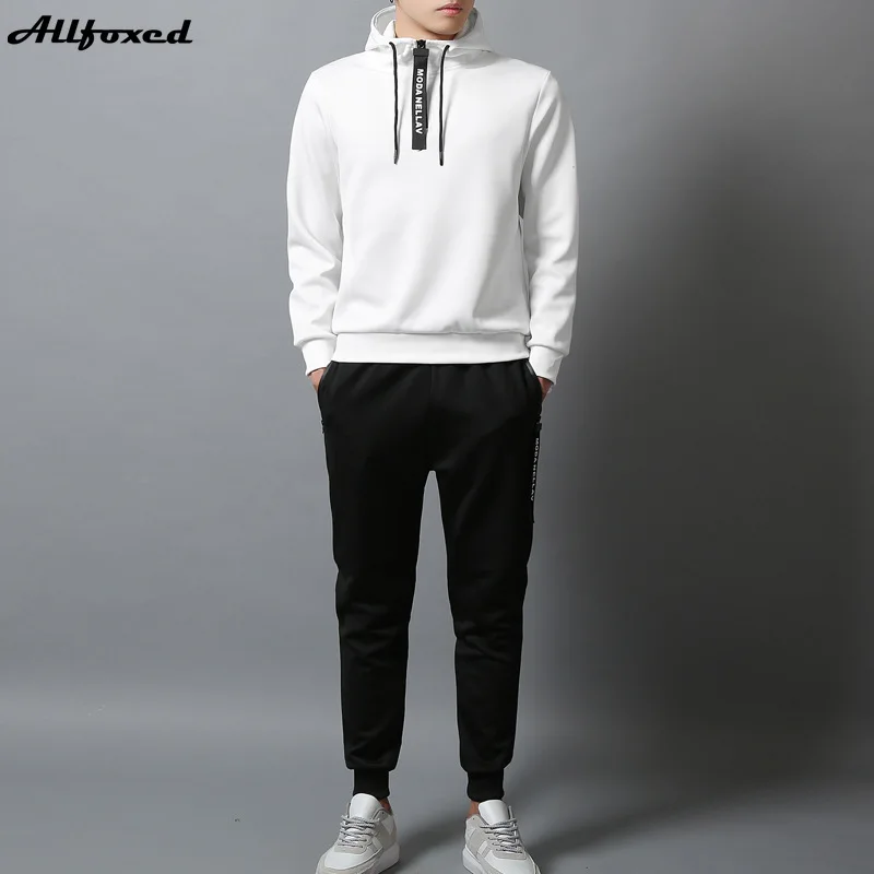 Men's Hooded Tracksuit Autumn Spring Sportswear Casual Sweatshirt + Sweatpants 2 Piece Set Drawstring Outfit Pullover Suit
Men's Hooded Tracksuit Autumn Spring Sportswear Casual Sweatshirt + Sweatpants 2 Piece Set Drawstring Outfit Pullover Suit