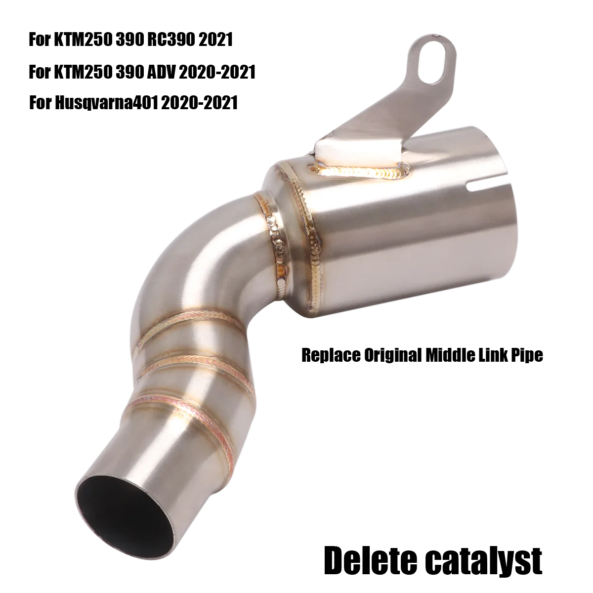 Motorcycle Stainless Middle Link Pipe Refit Original Catalyst Tubes Silp on For Duke Ktm250 RC390 390ADV Husqvarna401
Motorcycle Stainless Middle Link Pipe Refit Original Catalyst Tubes Silp on For Duke Ktm250 RC390 390ADV Husqvarna401