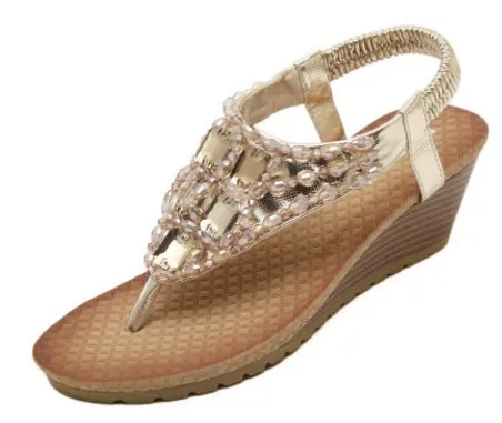 Summer Shoes Women Bohemia Ethnic Flip Flops Soft Flat Sandals Woman Casual Rome Comfortable Wedge Sandals Plus Size
Summer Shoes Women Bohemia Ethnic Flip Flops Soft Flat Sandals Woman Casual Rome Comfortable Wedge Sandals Plus Size