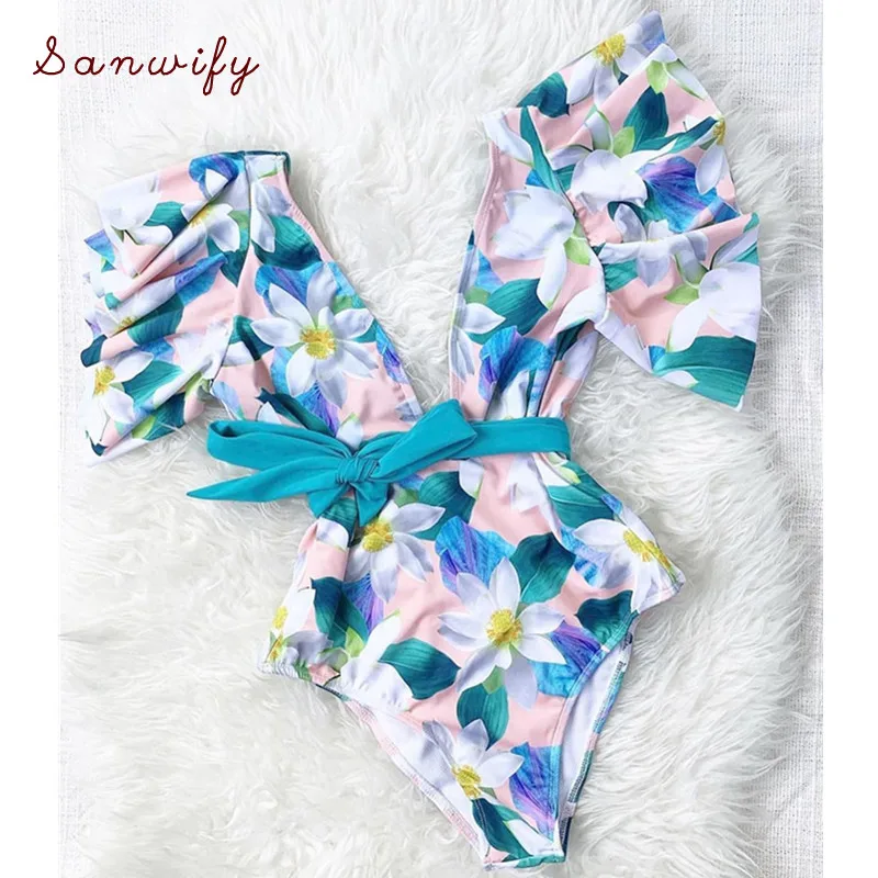 2020 Sexy Piece Swimsuit Swimwear Women Deep Belt Bathing Suit Print Beach Wear Bodysuit High Cut
2020 Sexy Piece Swimsuit Swimwear Women Deep Belt Bathing Suit Print Beach Wear Bodysuit High Cut