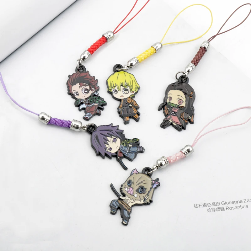 New Demon Slayer Figure Kamado Tanjirou Kamado Nezuko Enamel Pendant Keychains Keyrings Jewelry Gift For Friends Kids Children 
New Demon Slayer Figure Kamado Tanjirou Kamado Nezuko Enamel Pendant Keychains Keyrings Jewelry Gift For Friends Kids Children