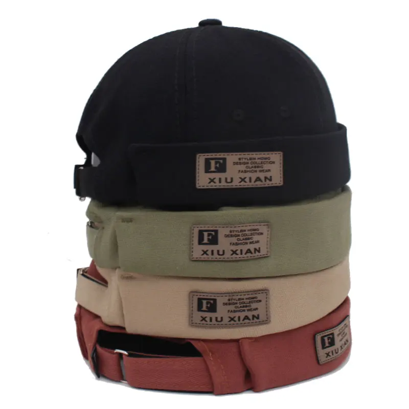 Fashion Docker Cap Women's Brimless Beanie Hat Rolled Cuff Skull Panama Sailor Miki Men Hats For Women Caps Men's Bucket Hat Cap
Fashion Docker Cap Women's Brimless Beanie Hat Rolled Cuff Skull Panama Sailor Miki Men Hats For Women Caps Men's Bucket Hat Cap