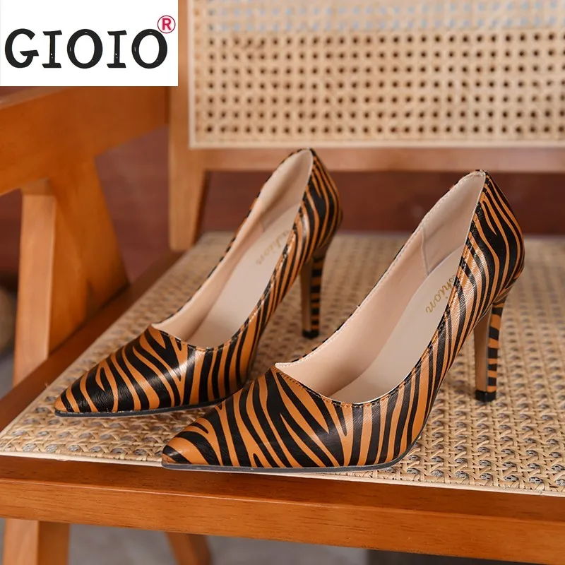 Women's Pumps shoes Autumn Female Party Shoes Classics Office Thin Heel Zebra-stripe Ladies Shoes Pointed Toe Sexy High Heels
Women's Pumps shoes Autumn Female Party Shoes Classics Office Thin Heel Zebra-stripe Ladies Shoes Pointed Toe Sexy High Heels