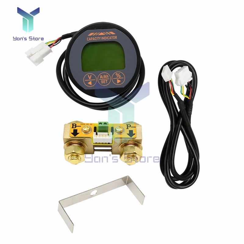 TR16 80V 350A Coulomb Counter Meter Ammeter Voltmeter Power Monitor Battery Capacity Indicator Li-ion Lipo Lithium Battery Teste
TR16 80V 350A Coulomb Counter Meter Ammeter Voltmeter Power Monitor Battery Capacity Indicator Li-ion Lipo Lithium Battery Teste