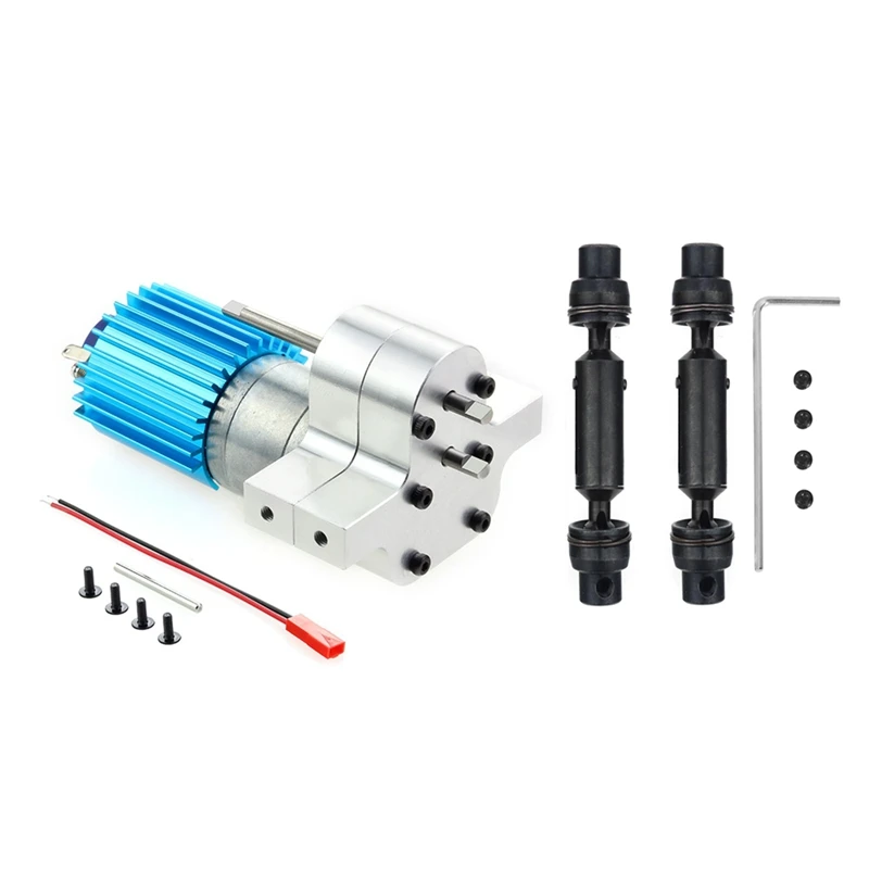 Metal 370 Motor Gearbox Gear Box with Drive Shaft for WPL C14 C24 B24 B36 MN D90 MN99S RC Car Upgrade Accessories
Metal 370 Motor Gearbox Gear Box with Drive Shaft for WPL C14 C24 B24 B36 MN D90 MN99S RC Car Upgrade Accessories