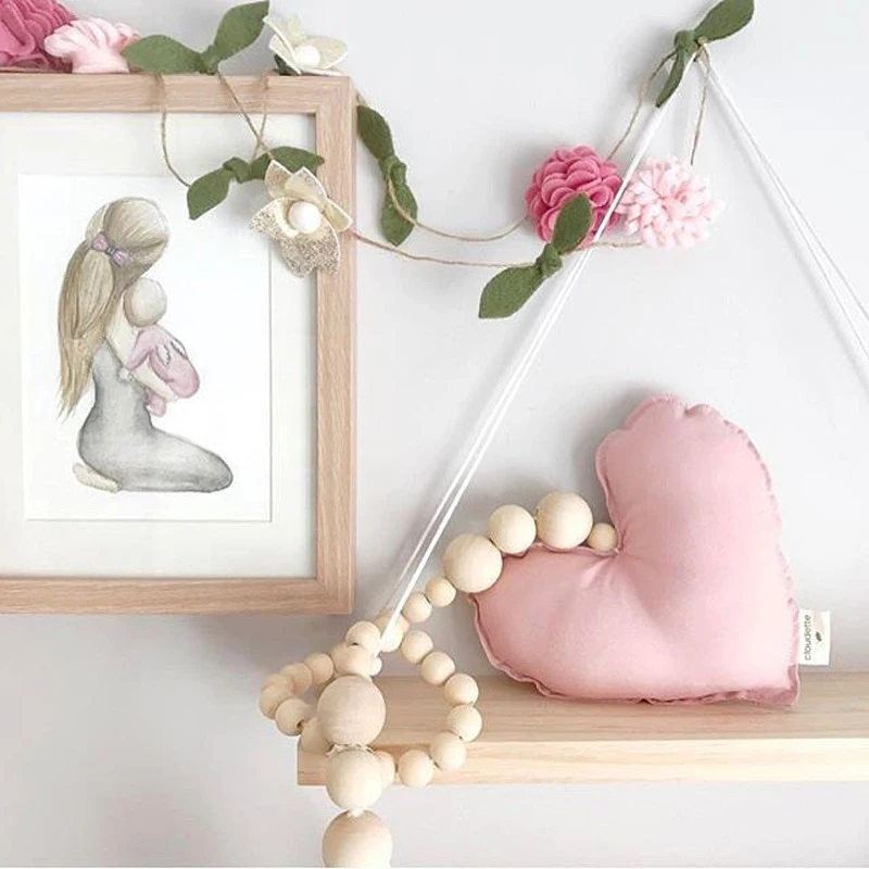 Nordic Boho Room Decor Love Moon Star Wooden Beads Macrame Hanging Wall Decor Kawaii Kids Baby Bedroom living Room Decoration
Nordic Boho Room Decor Love Moon Star Wooden Beads Macrame Hanging Wall Decor Kawaii Kids Baby Bedroom living Room Decoration