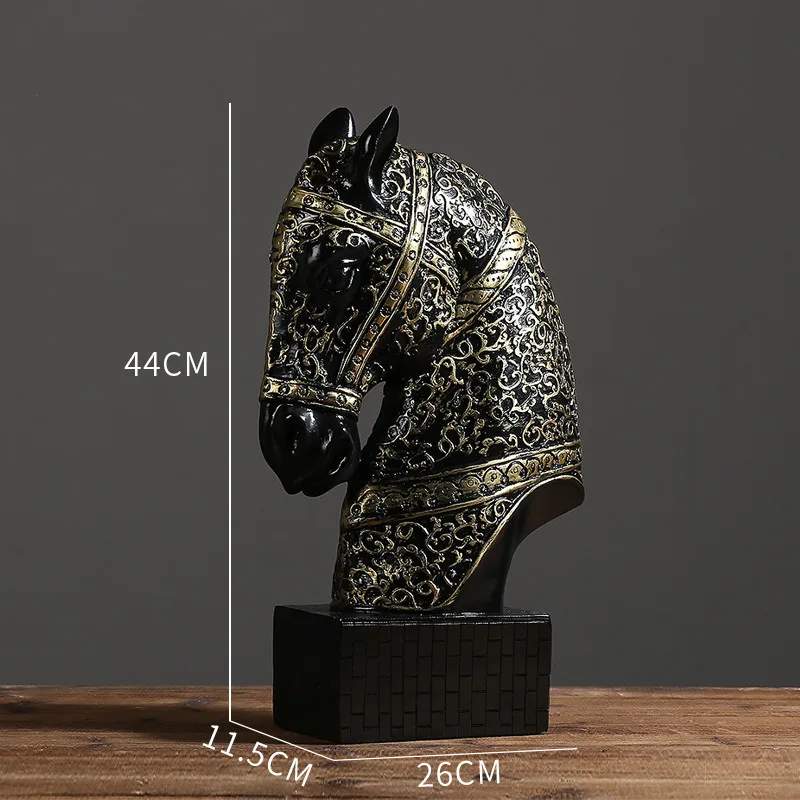 European Creative Mascot Horse Head Horse To Successful Office Home Living Room Craft Decorations Business Gift M2610
European Creative Mascot Horse Head Horse To Successful Office Home Living Room Craft Decorations Business Gift M2610