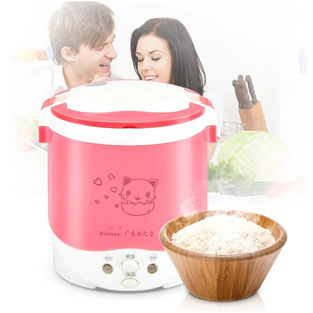 1L Electric Mini Rice Cooker MultiCookers Portable Rice Cooker Used In House 220V Car 12V Truck 24V Multicookings Kitchen Tools
1L Electric Mini Rice Cooker MultiCookers Portable Rice Cooker Used In House 220V Car 12V Truck 24V Multicookings Kitchen Tools