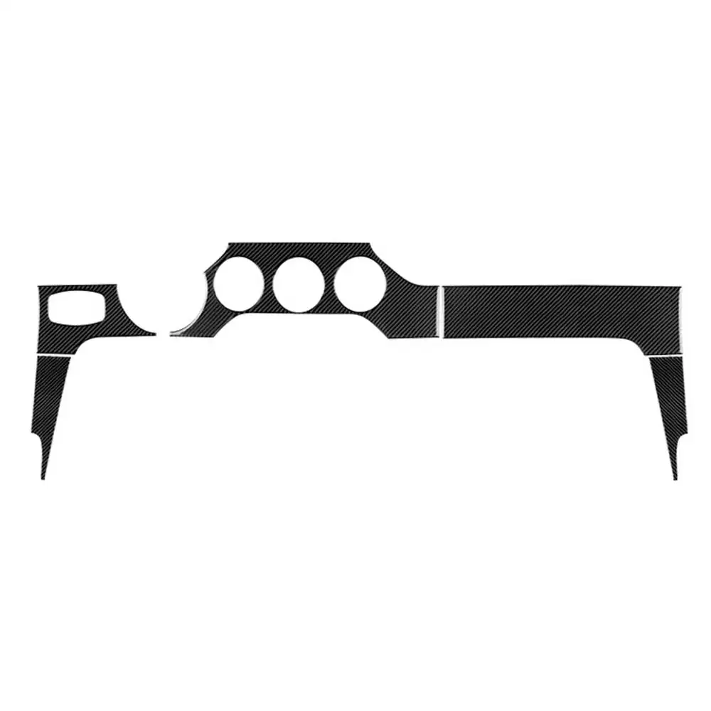 5pcs Carbon Fiber Car Dashboard Instrument Panel Sticker Set Car Interior Anti-Scratch Decorative for Ford Mustang 2015-2019
5pcs Carbon Fiber Car Dashboard Instrument Panel Sticker Set Car Interior Anti-Scratch Decorative for Ford Mustang 2015-2019