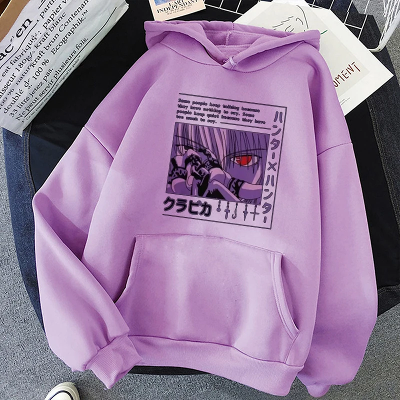 Fashion Hunter X Hunter Killua Zoldyck Oversized Hoodies Anime Sweatshirt Harajuku Manga Loose Pullover Clothes Korean Sudaderas
Fashion Hunter X Hunter Killua Zoldyck Oversized Hoodies Anime Sweatshirt Harajuku Manga Loose Pullover Clothes Korean Sudaderas