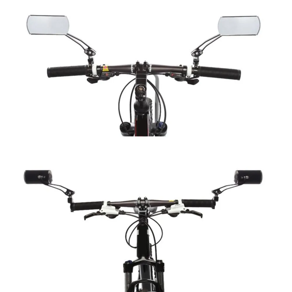 Cycling Bike Bicycle Rear View Mirror Handlebar Flexible Safety Rearview | Спорт и развлечения