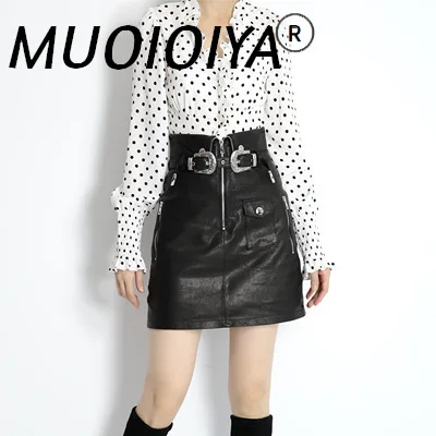 Genuine Leather Skirts Women High Waist Fashion Front Zipper Runway Designer Punk Gothic 2021 Hot Sexy Party High Street Skirts
Genuine Leather Skirts Women High Waist Fashion Front Zipper Runway Designer Punk Gothic 2021 Hot Sexy Party High Street Skirts