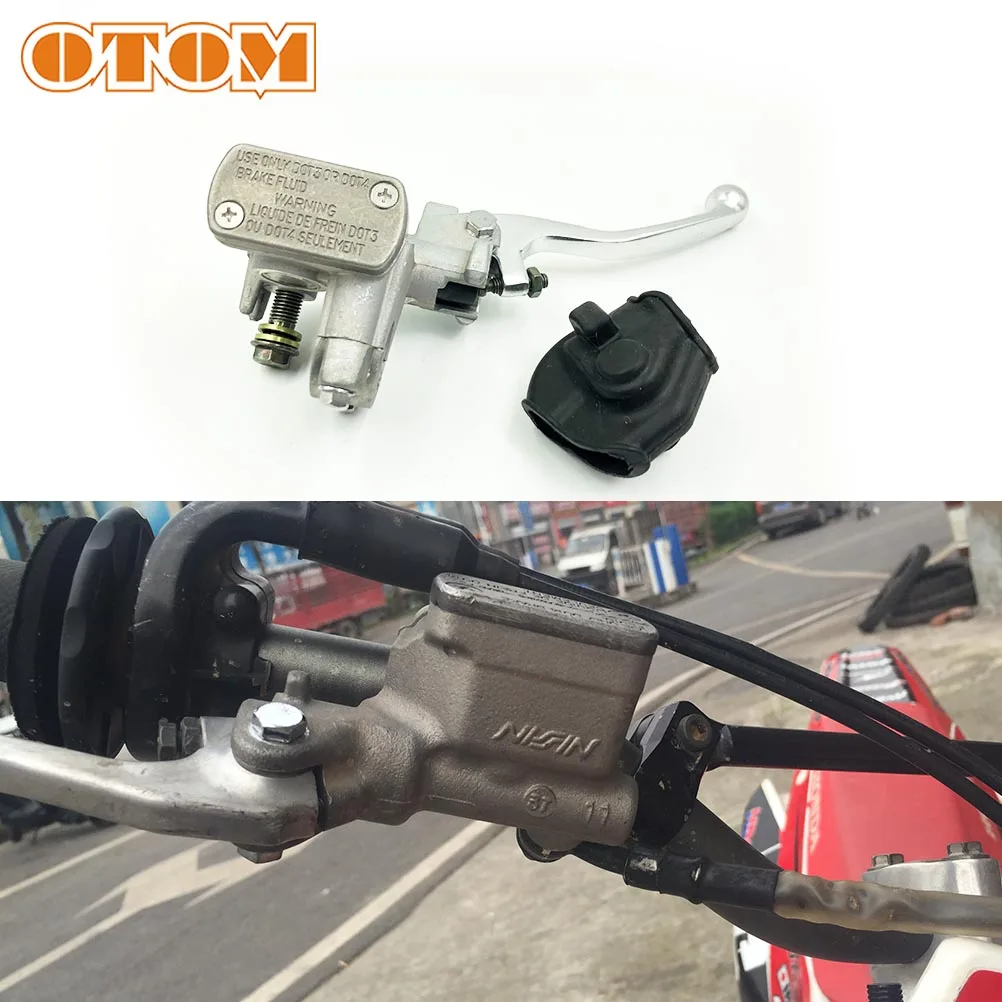 OTOM Motorcycle Front Brake Master Cylinder Motocross Handlebar Hydraulic Brake Lever For HONDA CRF250R CRF250X CRF450X CRF 450R
OTOM Motorcycle Front Brake Master Cylinder Motocross Handlebar Hydraulic Brake Lever For HONDA CRF250R CRF250X CRF450X CRF 450R
