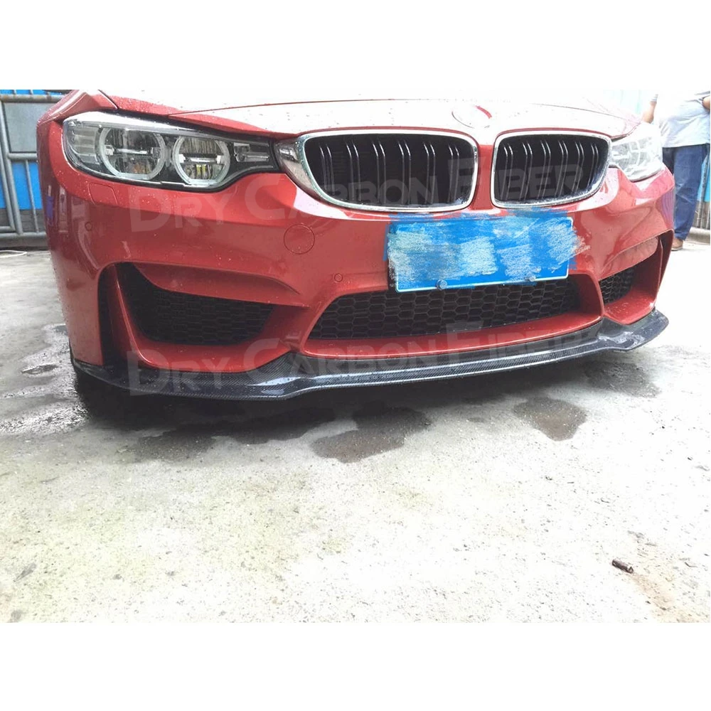 Передний спойлер из углеродного волокна/ФАП для BMW F80 M3 F82 F83 M4 2014 2019 лопата бампера