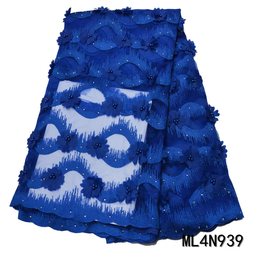 BEAUTIFICAL 3d flower lace fabrics beads french embroidery wedding african lace material net 3d laces ML4N939
BEAUTIFICAL 3d flower lace fabrics beads french embroidery wedding african lace material net 3d laces ML4N939