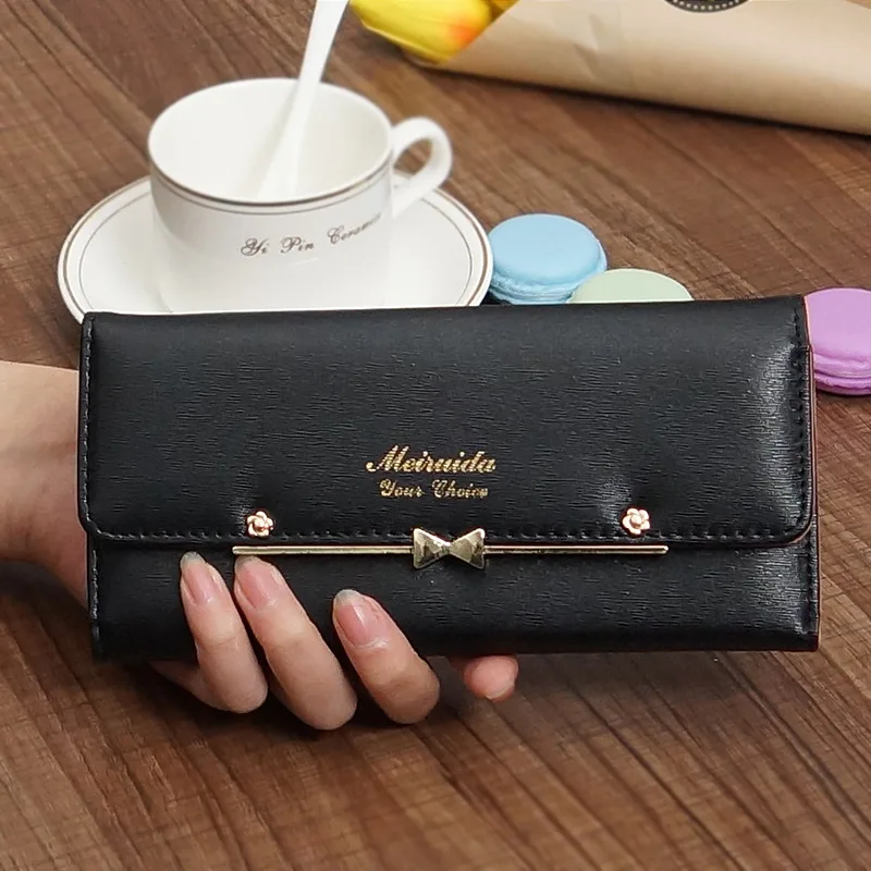 Cards Holder Wallet Ladies Cute Bowknot Women Long Wallet Pure Color Clutch Bag 2020 New PU Leather Purse Phone Card Holder Bag
Cards Holder Wallet Ladies Cute Bowknot Women Long Wallet Pure Color Clutch Bag 2020 New PU Leather Purse Phone Card Holder Bag