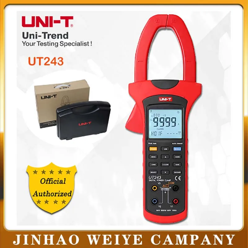 UT243 UNI T измерители мощности и гармоник фазный фактор измеритель активная энергия