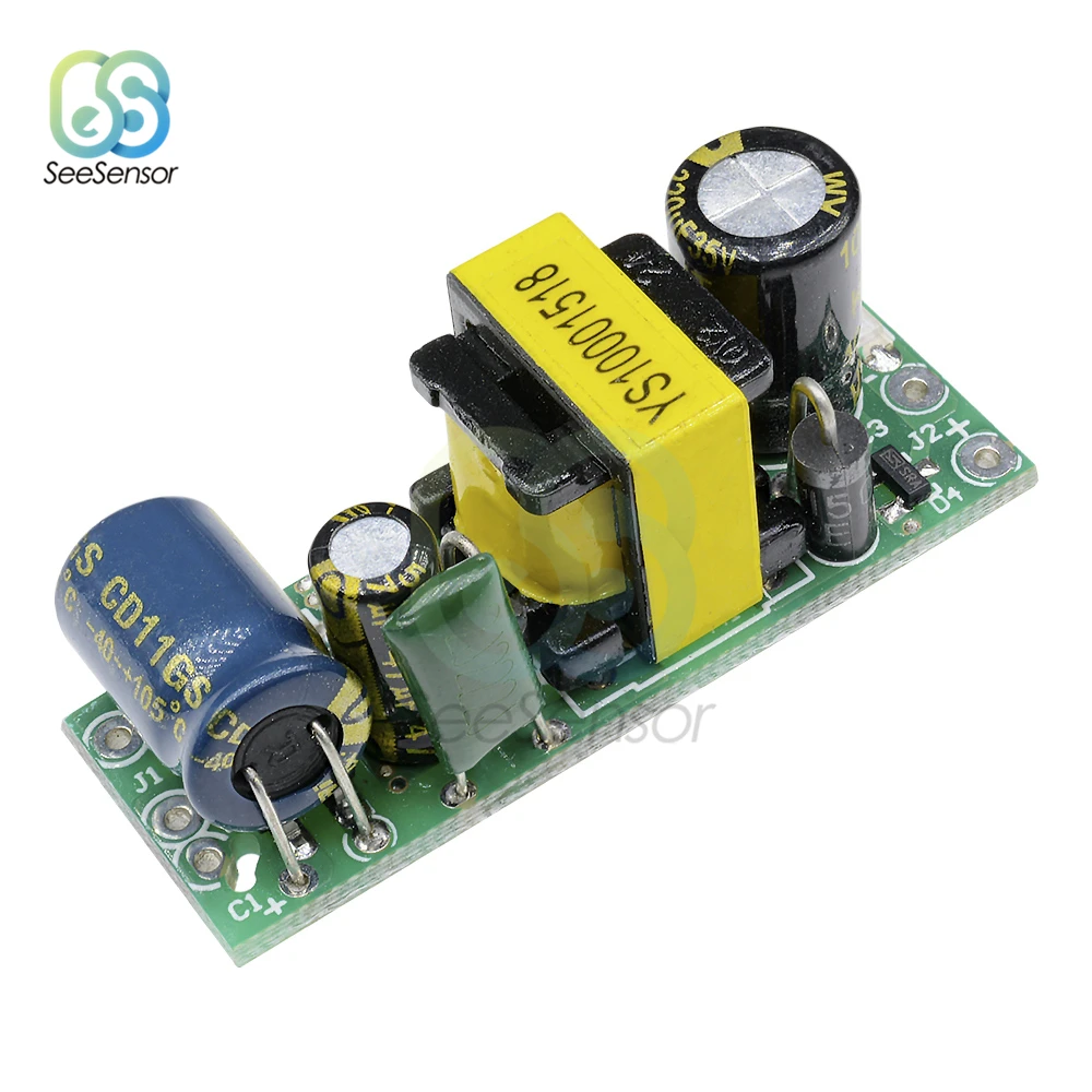 Понижающий преобразователь AC-DC в 220 В переменного тока, 5 В, 9 В, 12 В, 24 В, 3,3 мА, модуль понижающего трансформатора постоянного тока
Понижающий преобразователь AC-DC в 220 В переменного тока, 5 В, 9 В, 12 В, 24 В, 3,3 мА, модуль понижающего трансформатора постоянного тока