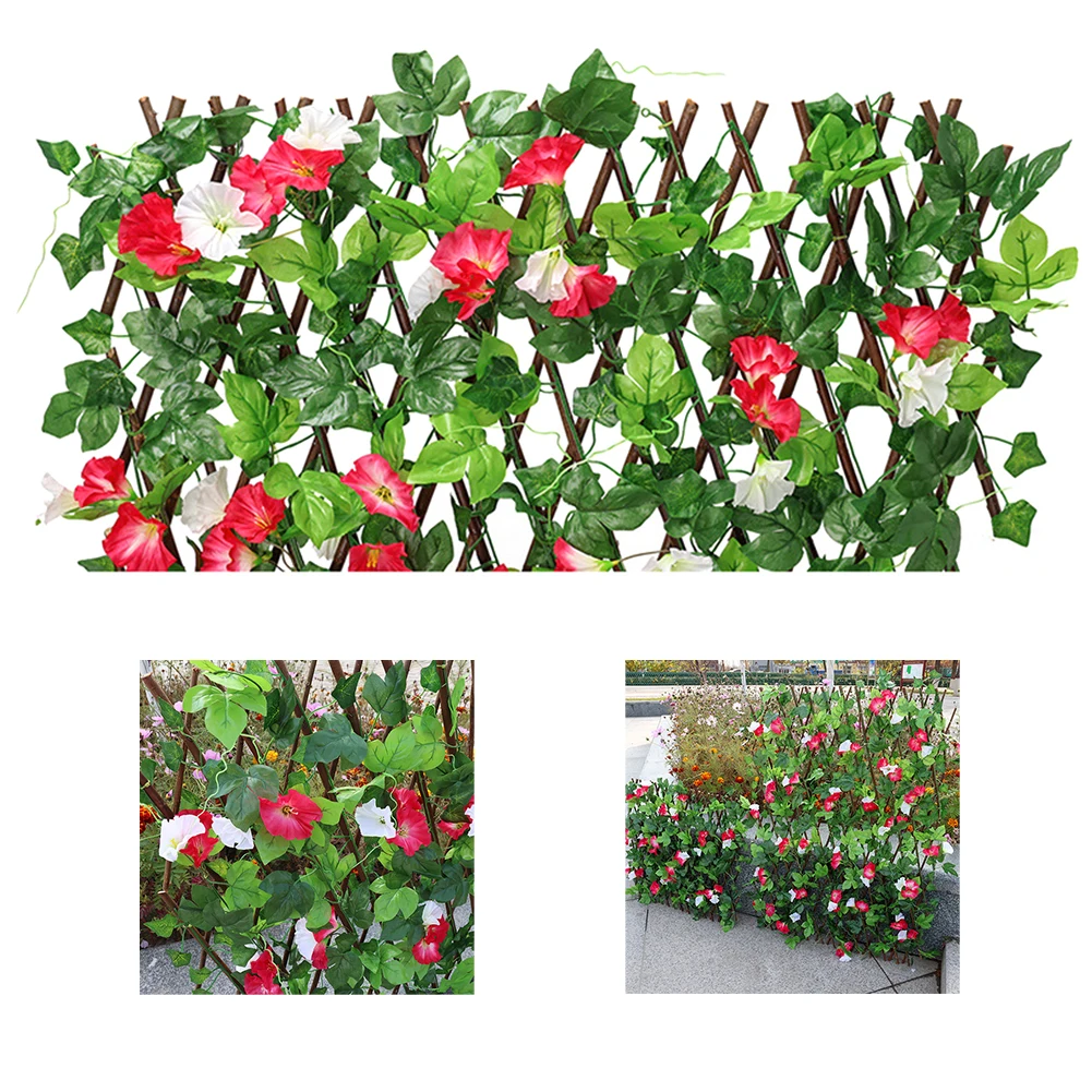 Retractable Trellis Fence Expanding Fence Screening Artificial Pink Daffodil Leaves Backyard Home Wall Garden Wedding Decor
Retractable Trellis Fence Expanding Fence Screening Artificial Pink Daffodil Leaves Backyard Home Wall Garden Wedding Decor