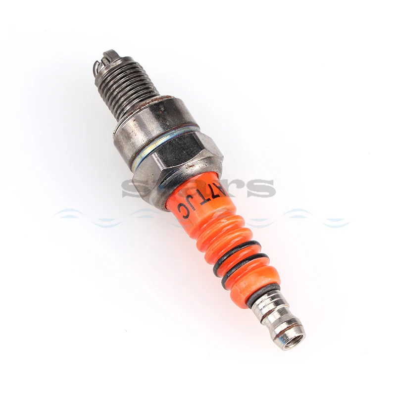 Motorcycle Spark Plug A7TJC for GY6 50cc 70cc 90cc 110cc 125cc ATV Dirtbike 50 125 150cc Moped Scooter Three-Electrode
Motorcycle Spark Plug A7TJC for GY6 50cc 70cc 90cc 110cc 125cc ATV Dirtbike 50 125 150cc Moped Scooter Three-Electrode