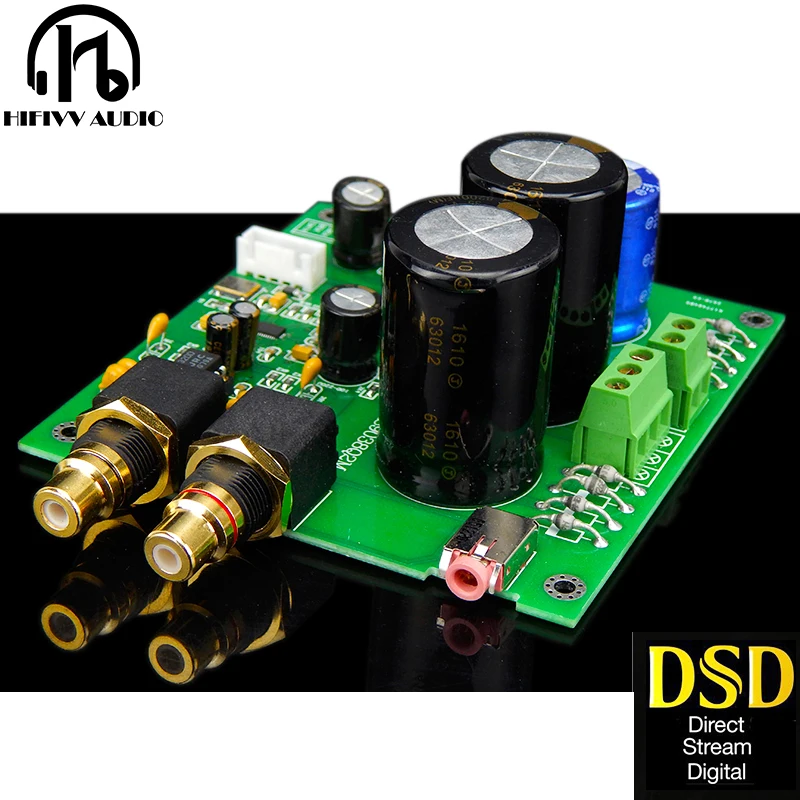 ES9028Q2M ES9038Q2M плата DAC для HiFi аудио декодера XLR out I2S вход поддерживает 32bit 192K DSD64 128 256 |