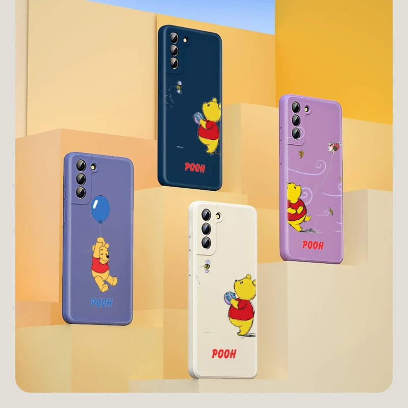Cute Pooh Bear Liquid Silicone Soft Phone Case For Samsung Note 20 10 S21 S20 FE S10 Ultra Plus Lite Pro 5G Cover
Cute Pooh Bear Liquid Silicone Soft Phone Case For Samsung Note 20 10 S21 S20 FE S10 Ultra Plus Lite Pro 5G Cover