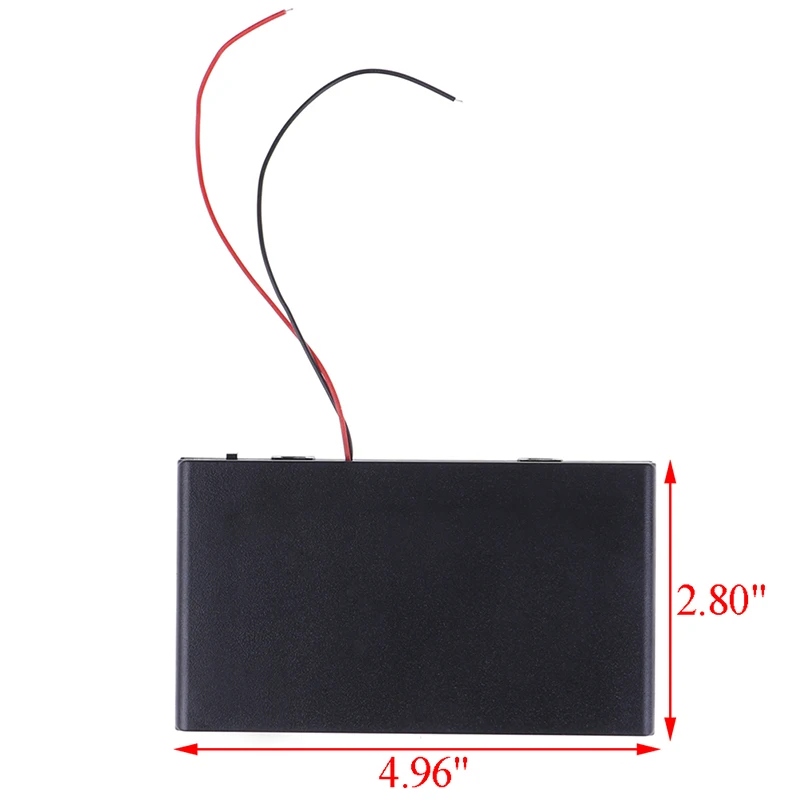 Вкл/Выкл 8x1 5 V 12V 8AA 2A чехол для хранения батареи 8 AA держатель с переключателем