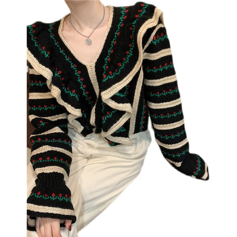 women geometric abaya knitted sweater women casual Houndstooth lady sweater female Autumn winter retro jumper
women geometric abaya knitted sweater women casual Houndstooth lady sweater female Autumn winter retro jumper