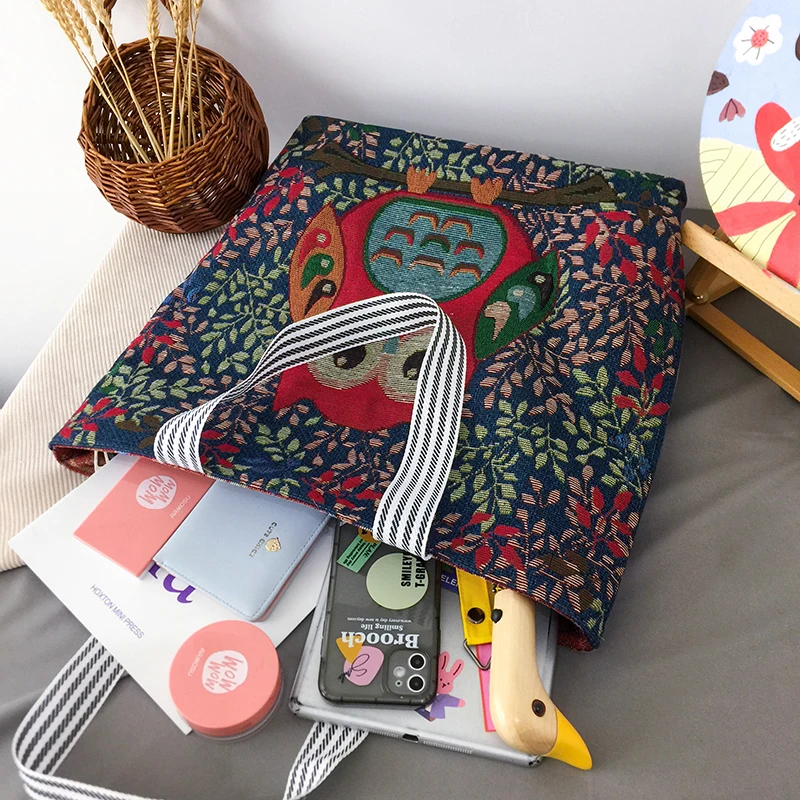 ShenYanFineLife. Ladies Cartoon Canvas Bag.New Arrivals. Knitted Pattern.High Capacity.Fashionable & Durable. All-match. -055
ShenYanFineLife. Ladies Cartoon Canvas Bag.New Arrivals. Knitted Pattern.High Capacity.Fashionable & Durable. All-match. -055