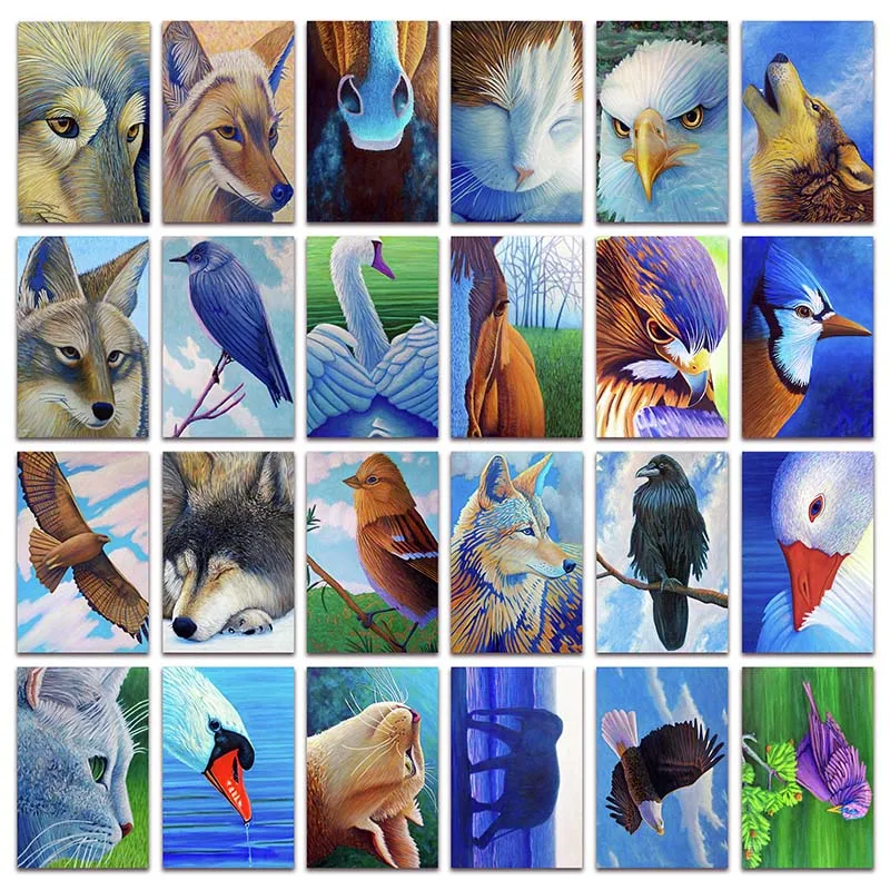 New DIY Diamond painting mosaic Animals Wolf eagle 5D Full Diamond embroidery Home decor swan cat cross stitch picture E037
New DIY Diamond painting mosaic Animals Wolf eagle 5D Full Diamond embroidery Home decor swan cat cross stitch picture E037