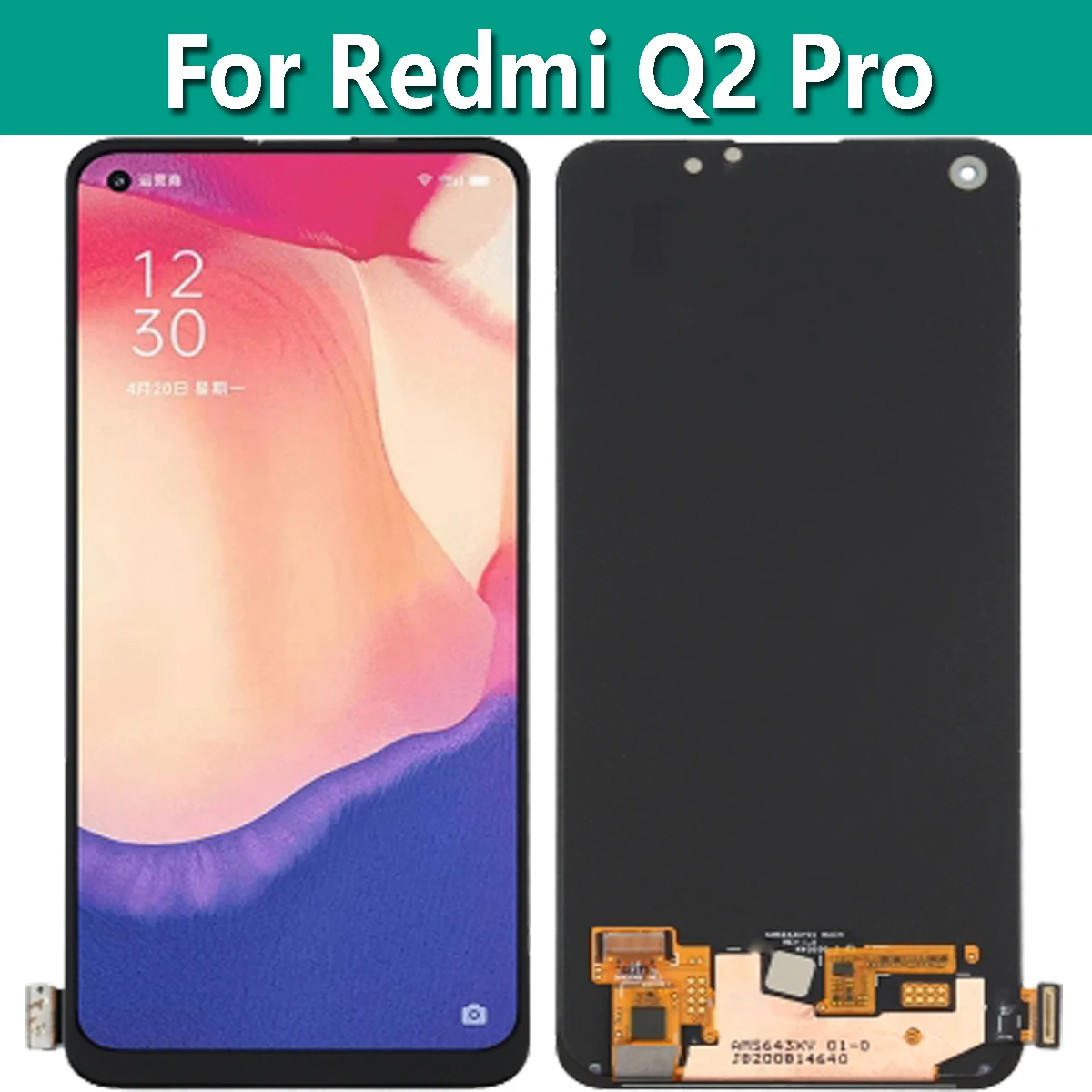 Origianl AMOLED 6.4" For Realme Q2 Pro 5G LCD Display Touch Screen Digitizer Assembly RMX2173 Replacement Parts
Origianl AMOLED 6.4" For Realme Q2 Pro 5G LCD Display Touch Screen Digitizer Assembly RMX2173 Replacement Parts