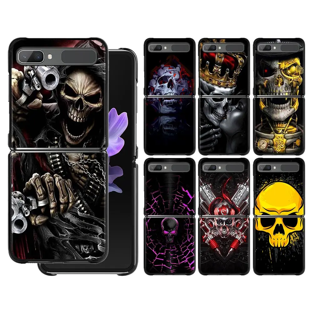 Smartphone Case For Samsung Galaxy Z Flip3 5G Z Flip 3 z flip Cover PC Shell Black Caso Grim Reaper Skull 
Smartphone Case For Samsung Galaxy Z Flip3 5G Z Flip 3 z flip Cover PC Shell Black Caso Grim Reaper Skull
