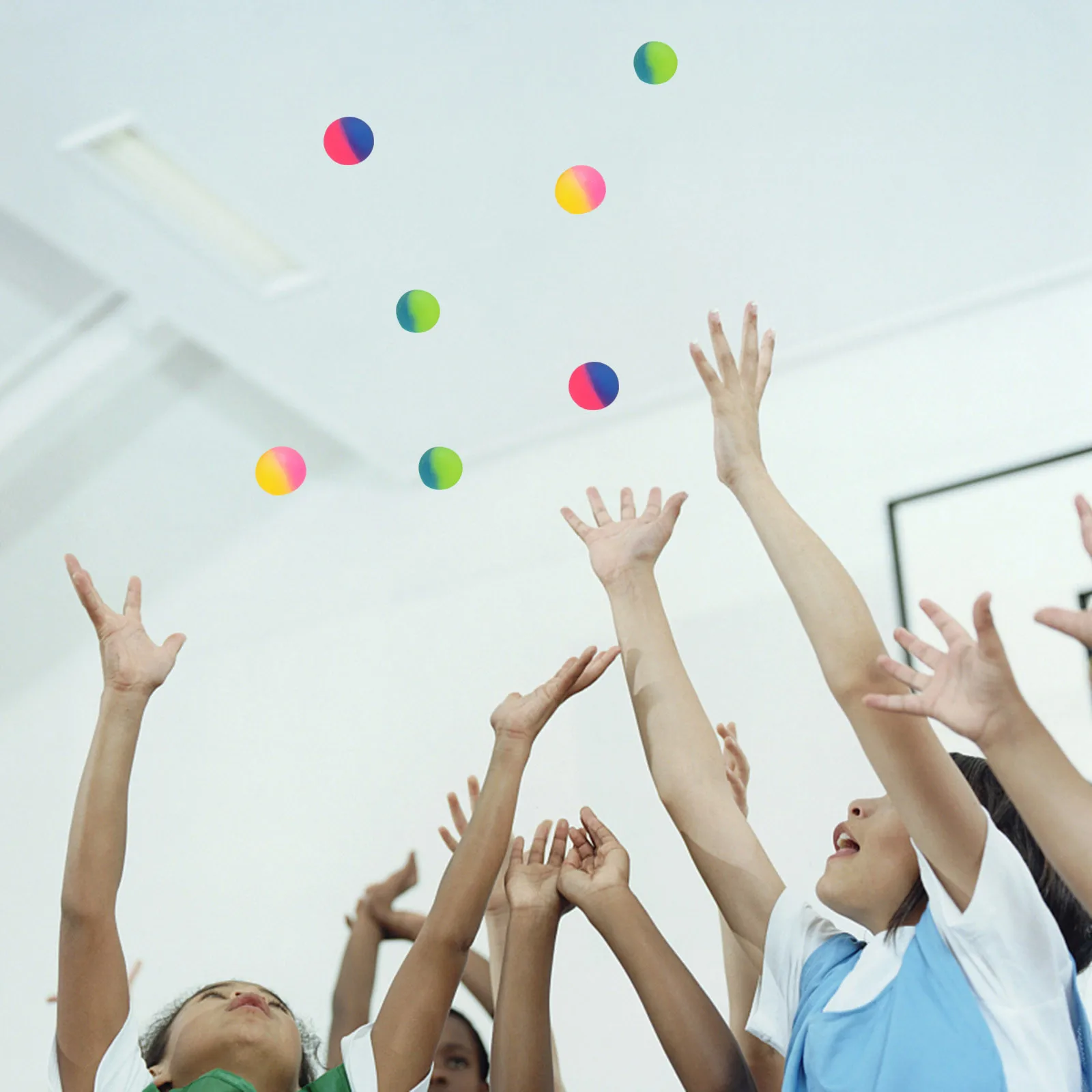 25MM 100PCS Colorful Frosted Elastic Toy Balls Pinball Rubber Bouncing Bouncy Balls Outdoor Sports Games for Kids Children Baby
25MM 100PCS Colorful Frosted Elastic Toy Balls Pinball Rubber Bouncing Bouncy Balls Outdoor Sports Games for Kids Children Baby