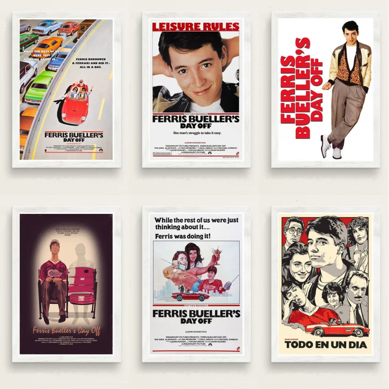 Ferris Bueller's Day Off Movie Classic Art Canvas Painting Vintage on Wall Art Poster and Print Wall Art Picture Home Decoration
Ferris Bueller's Day Off Movie Classic Art Canvas Painting Vintage on Wall Art Poster and Print Wall Art Picture Home Decoration