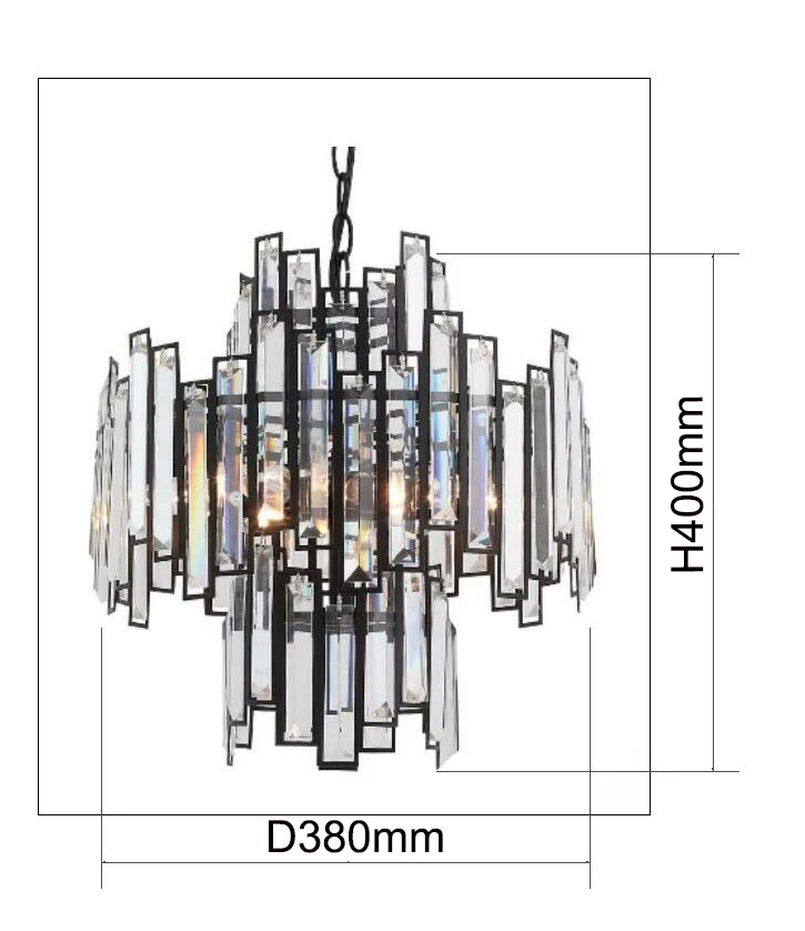 Retro Vintage Crystal Chandelier Lighting Crystal Prism Chandeliers Pendant Hanging Light for Home Hotel Villa Restaurant Decor
Retro Vintage Crystal Chandelier Lighting Crystal Prism Chandeliers Pendant Hanging Light for Home Hotel Villa Restaurant Decor