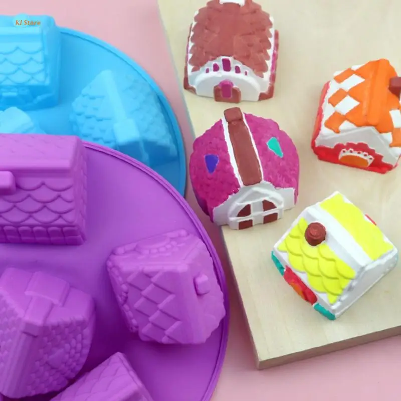 3D Christmas Small House Cake Epoxy Resin Mold Bread Cookie Silicone Mould DIY Crafts Ornaments Making Tool
3D Christmas Small House Cake Epoxy Resin Mold Bread Cookie Silicone Mould DIY Crafts Ornaments Making Tool