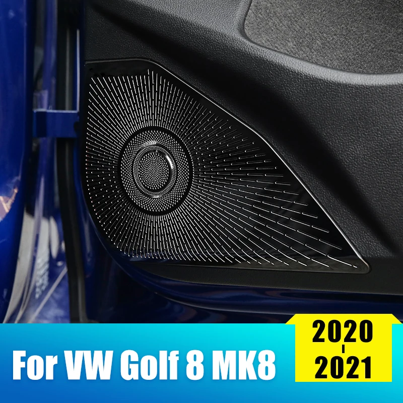 Car Door Audio Tweeter Speaker Decor Cover Loudspeaker 3D Trim Sticker For Volkswagen VW Golf 8 MK8 2020 2021 2022 Accessories 
Car Door Audio Tweeter Speaker Decor Cover Loudspeaker 3D Trim Sticker For Volkswagen VW Golf 8 MK8 2020 2021 2022 Accessories